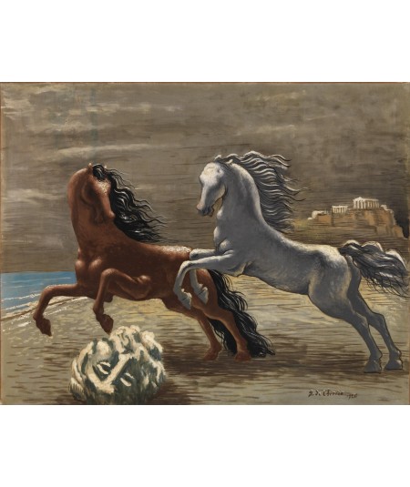 Reprodukcja obrazu Konie nad morzem