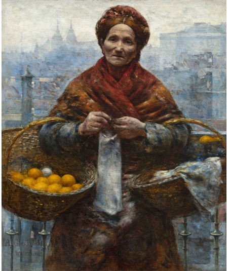Reprodukcja obrazu Żydówka z pomarańczami