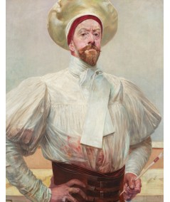 Reprodukcja obrazu Autoportret w białym stroju