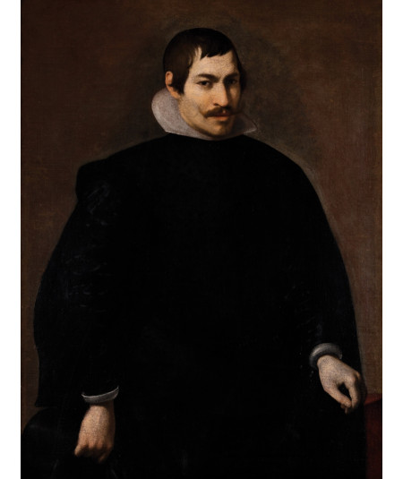 Reprodukcja obrazu Portret dżentelmena w trzech czwartych