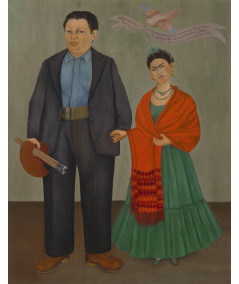 Reprodukcja obrazu Frieda i Diego Rivera