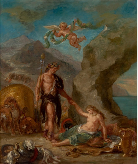 Reprodukcja obrazu Bachus i Ariadna