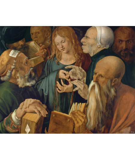 Reprodukcja obrazu Jezus wśród lekarzy