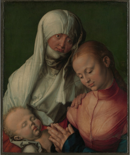 Reprodukcja obrazu Dziewica z Dzieciątkiem ze św. Anną