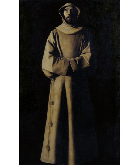 Reprodukcja obrazu Święty Franciszek z Asyżu według wizji papieża Mikołaja V