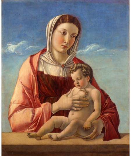 reprodukcja obrazu Madonna Frizzoni z Dzieciątkiem