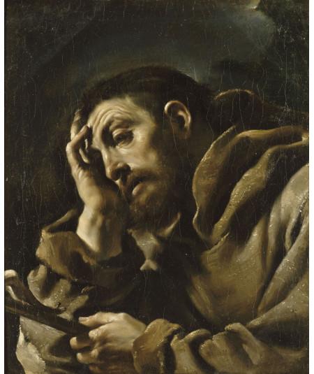 Reprodukcja obraz Święty Franciszek w medytacji