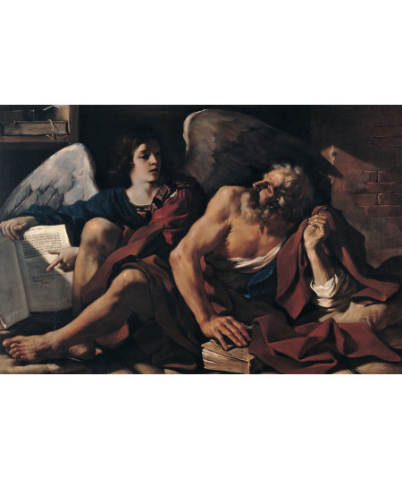 Reprodukcja obraz Święty Mateusz i Anioł
