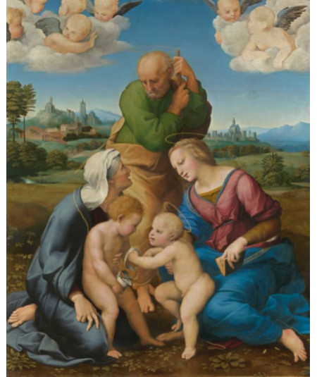 Reprodukcja obraz Święta Rodzina Canigiani