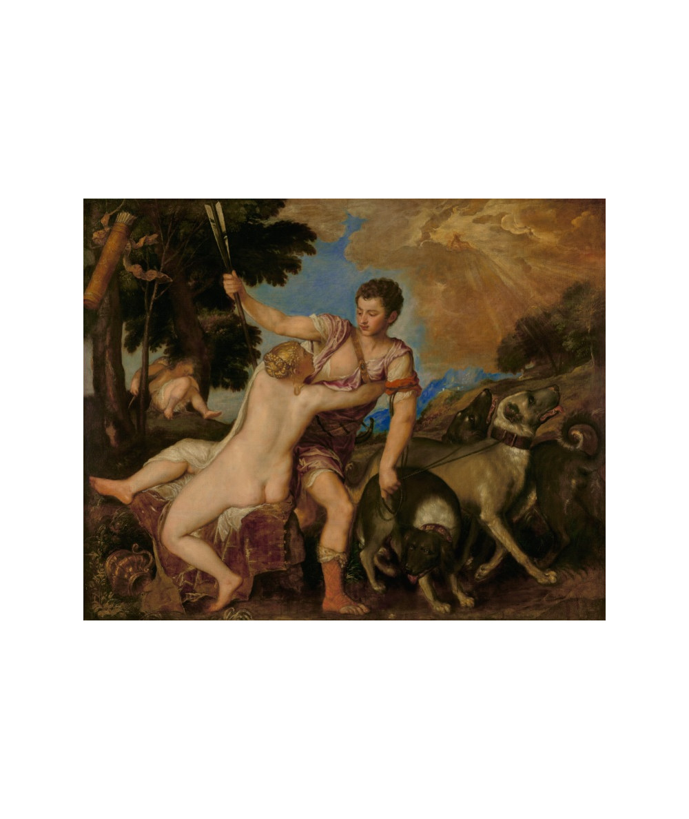 Reprodukcja obrazu Wenus i Adonis