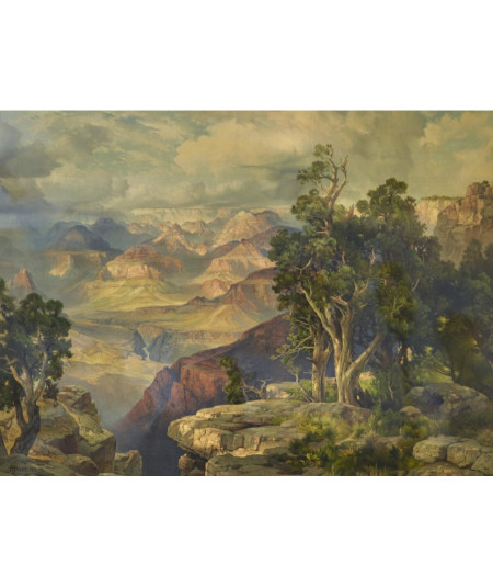 Reprodukcja obrazu Wielki Kanion z Hermit Rim Road