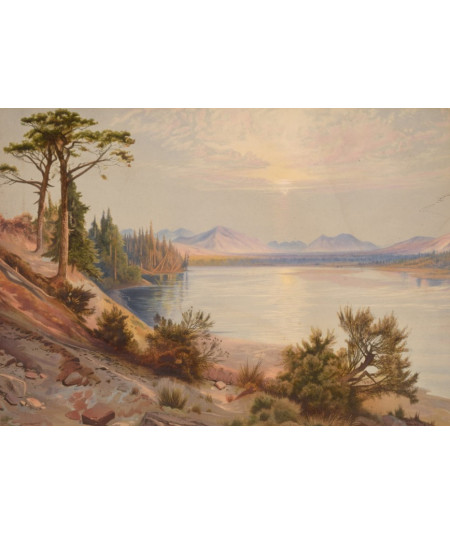 Reprodukcja obrazu Rzeka Yellowstone