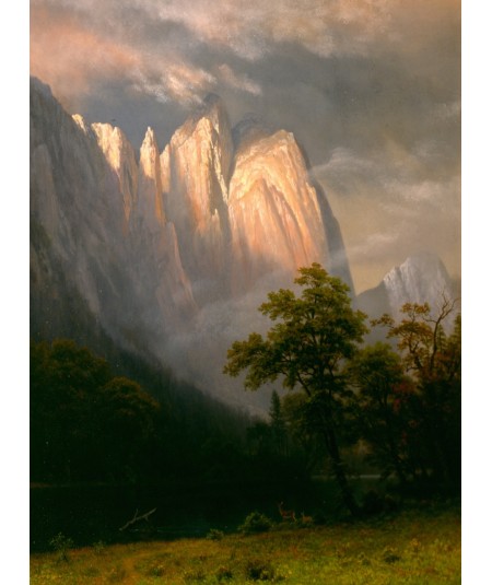 reprodukcja obrazu Cathedral Rock Yosemite