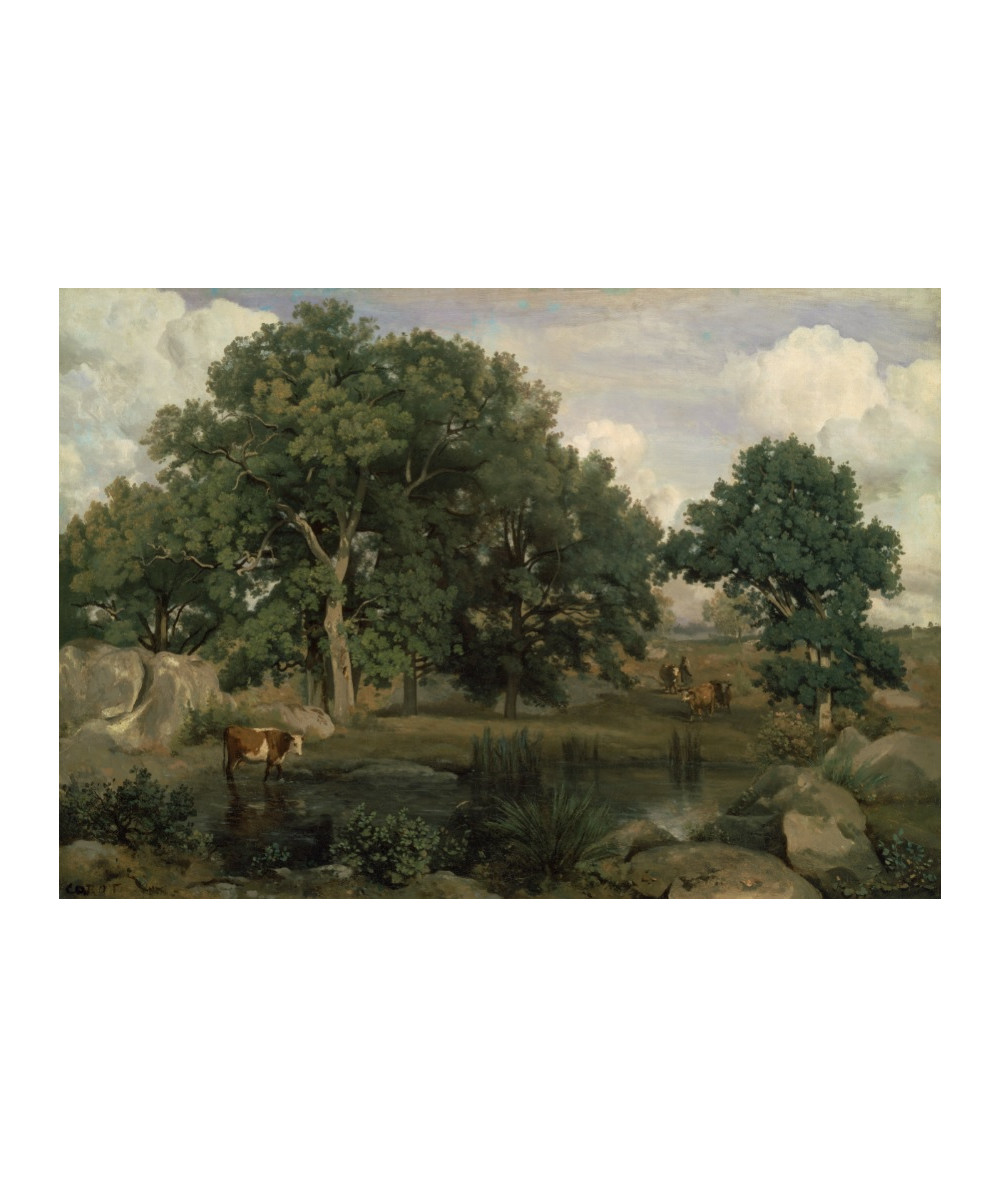 Reprodukcja obrazu Las Fontainebleau