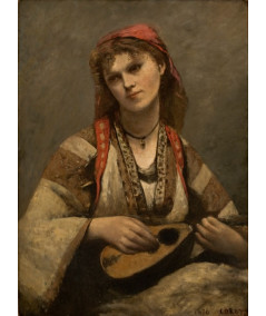 Reprodukcja obrazu Cygan z mandoliną