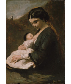 Reprodukcja obrazu Matka i dziecko