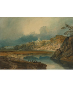Reprodukcja obrazu Bridgnorth nad rzeką Severn