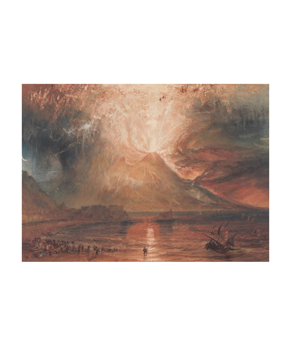 Reprodukcja obrazu Wezuwiusz w erupcji