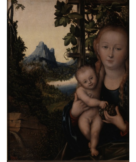 Reprodukcja obrazu Dziewica i Dziecko