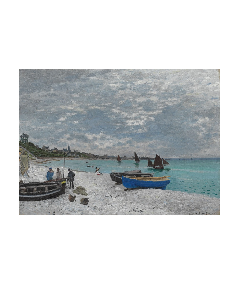 Reprodukcja obrazu Plaża w Sainte Adresse