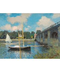 Reprodukcja obrazu Most w Argenteuil
