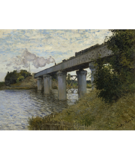 Reprodukcja obrazu Most kolejowy w Argenteuil