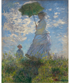 Reprodukcja obrazu Kobieta z parasolem