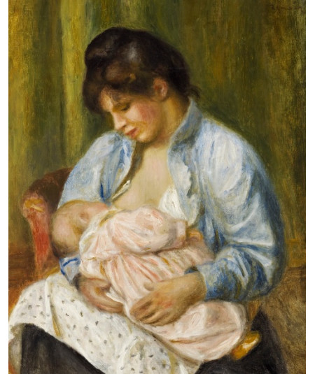 Reprodukcja obraz Kobieta karmiąca dziecko
