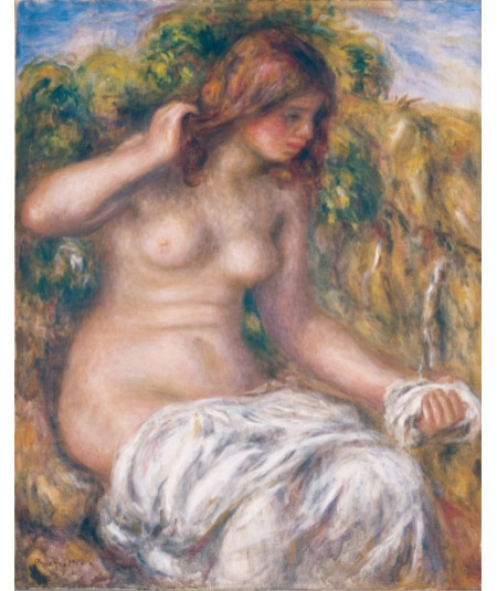 Reprodukcja obraz Kobieta przez wiosnę