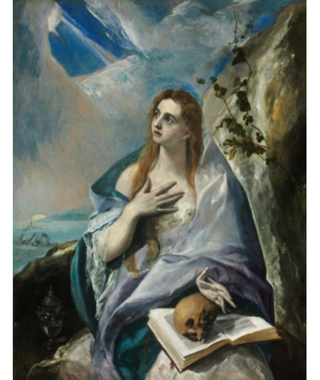 Reprodukcja obrazu Skruszona Maria Magdalena