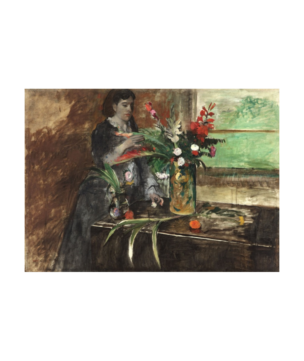 Reprodukcja obrazu Portret Estelle Musson Degas