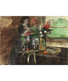 Reprodukcja obrazu Portret Estelle Musson Degas