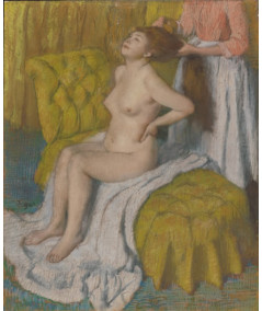 Reprodukcja obrazu Kobieta z czesanymi włosami