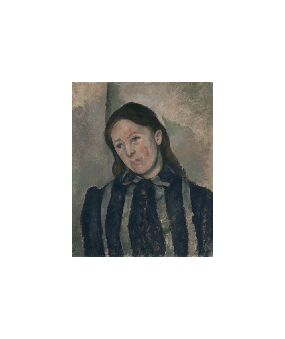 Reprodukcja obrazu Portret Madame Cézanne