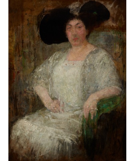 Reprodukcja obrazu Portret Gabrieli Reval, pisarki francuskiej