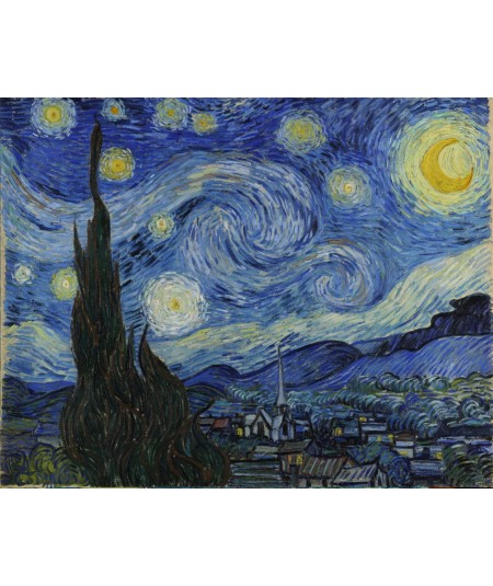 Gwieździsta noc Vincent van Gogh (1889)