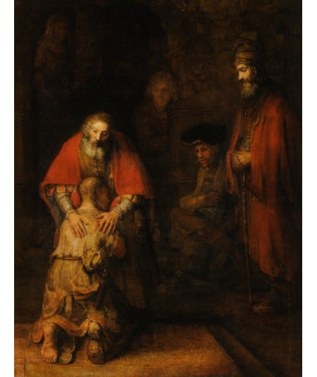 Powrót syna marnotrawnego Rembrandt (1669)