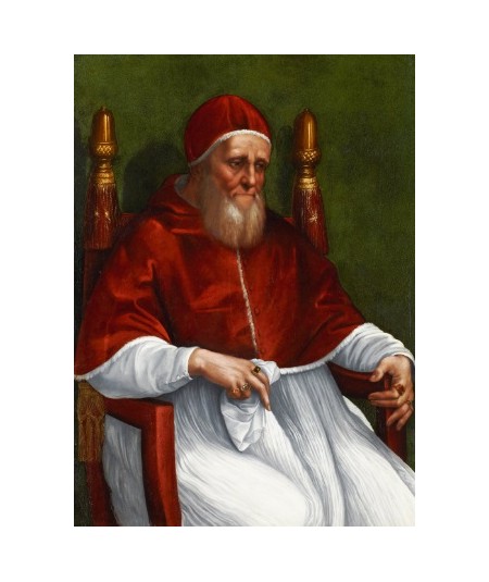 Portret papieża Juliusza II Rafael Santi (1512)