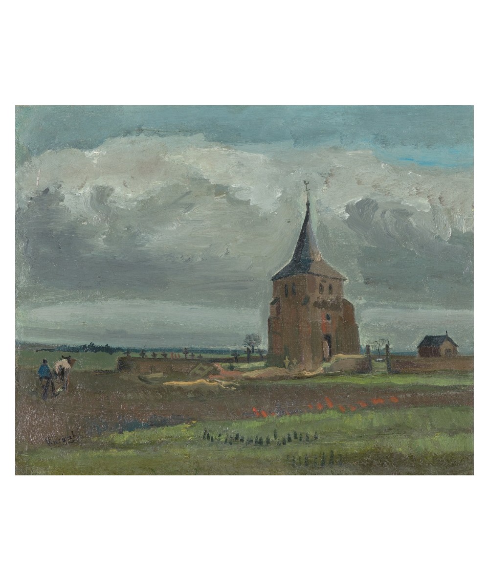 Stara wieża w Nuenen Vincent van Gogh (1885)