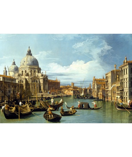 Reprodukcja obrazu Wejście do Canal Grande w Wenecji
