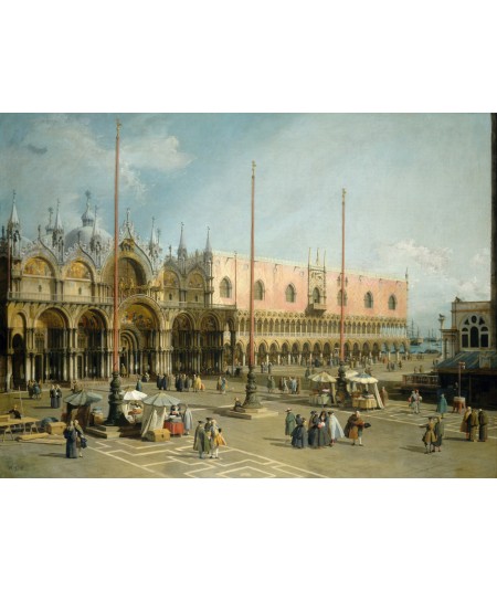 Reprodukcja obrazu Plac Świętego Marka w Wenecji