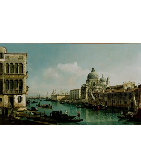 Reprodukcja obrazu Widok na Canal Grande i Doganę