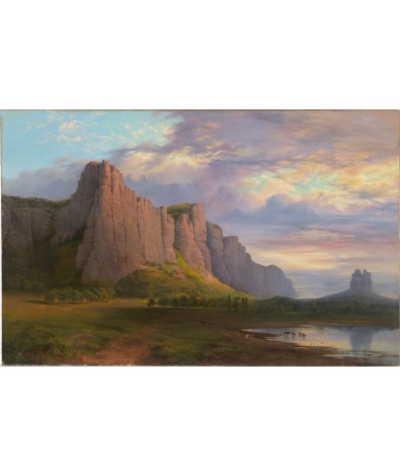 Reprodukcja obrazu Góra Arapiles i Mitre Rock