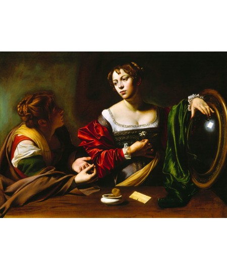 Reprodukcja obrazu Marta i Maria Magdalena